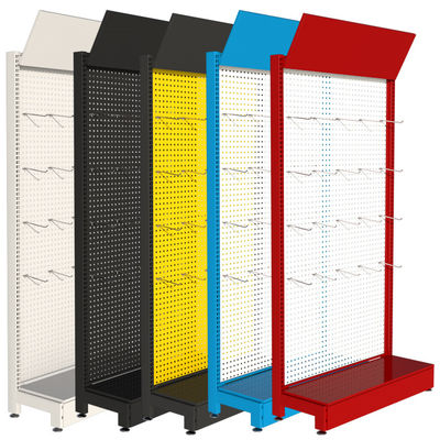 ODMのスーパーマーケットの陳列だなは小売りの金属のPegboardのtorage用具の付属の立場を貯える