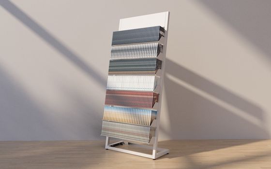 650mmの長さの金属の雑誌の陳列だな 
