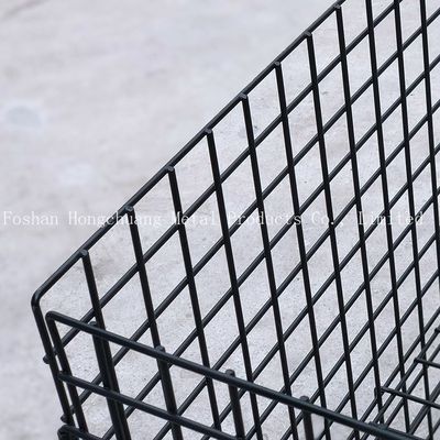 ショッピング モールの車輪のおりのトロリー枕貯蔵のおりのトロリーとの携帯用金属のおりのトロリー簡単なモダンなデザイン