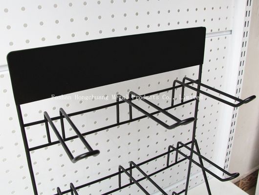 黒いH500mm W310mm電池の陳列だな、ガレージの壁用具の棚Pegboard