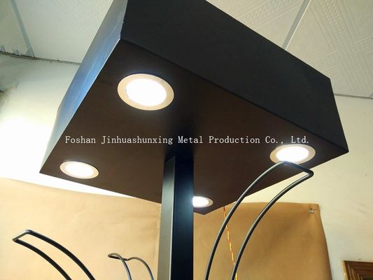 L700mm W700mm車の付属品は陳列だな、ホックが付いているヘルメットの陳列台を