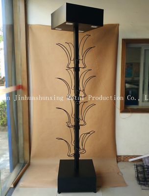 L700mm W700mm車の付属品は陳列だな、ホックが付いているヘルメットの陳列台を