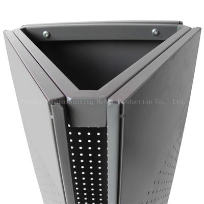 Pegboardの紡績工の棚3の側面を立てる安定したL400mm W400mmの床