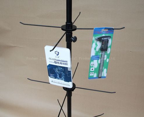 3層550mmの幅1780mmの高さの電話箱のための回転陳列だな