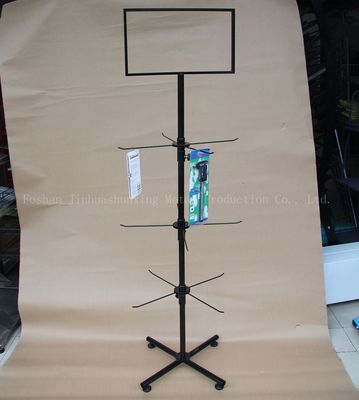 3層550mmの幅1780mmの高さの電話箱のための回転陳列だな