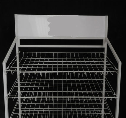 パン屋のパンの商品は車輪によってワイヤ記憶装置の陳列だなの立場を一致させる