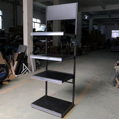 金属の黒いキルトの枕寝具の陳列だなのスーパーマーケットの小売り