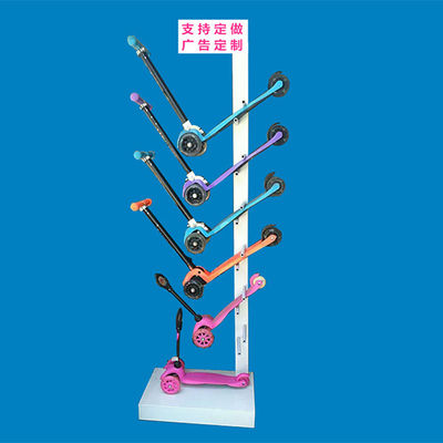 長さ650mmの幅400mmのスクーターの貯蔵の棚、白い支えがないスケートボードの棚