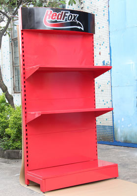 明るく赤いTUVは用具の棚Pegboardの小売店のための止め釘の陳列だなを承認する