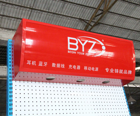 L900mm H2200mmの電話箱の陳列だな、携帯電話の付属品の陳列だな 	 床の立場