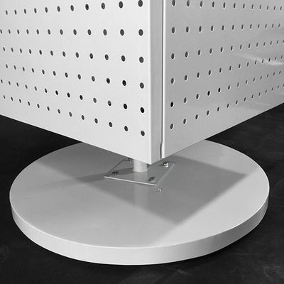 H1440mm W540mm Pegboardの陳列だな、カウンタートップのPegboardの紡績工の棚4は味方した
