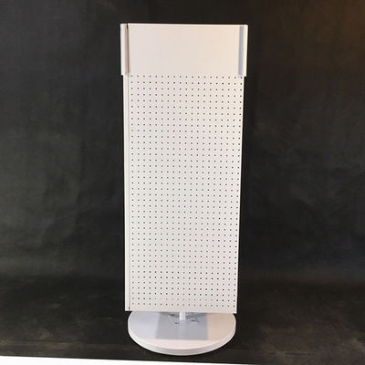 H1440mm W540mm Pegboardの陳列だな、カウンタートップのPegboardの紡績工の棚4は味方した