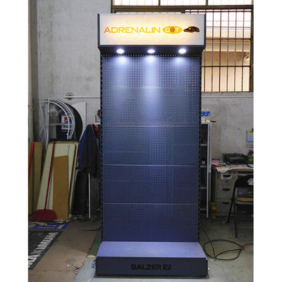 ホックが付いている流行の375mmの深さ1030mmの長さのPegboardワイヤー棚