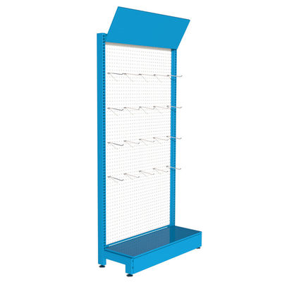 ODMのスーパーマーケットの陳列だなは小売りの金属のPegboardのtorage用具の付属の立場を貯える