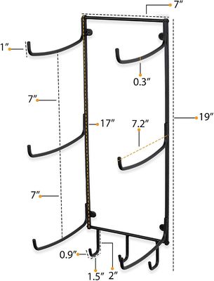 3個のホックが付いている壁の台紙のヨガのマットの泡のローラー タオルの貯蔵の棚