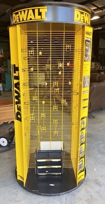 商業回転の陳列だなのホックのバイト ホルダーの工具店
